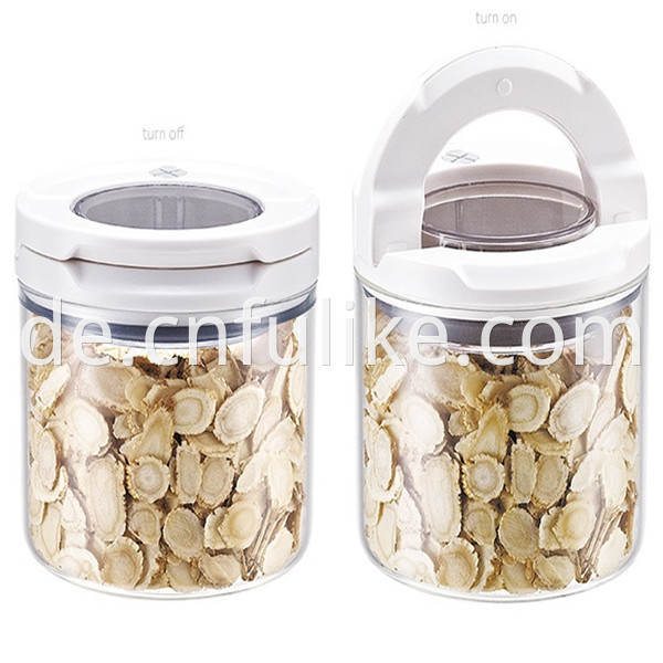 Clear Glass Canisters